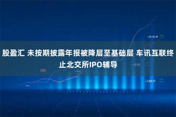 股盈汇 未按期披露年报被降层至基础层 车讯互联终止北交所IPO辅导