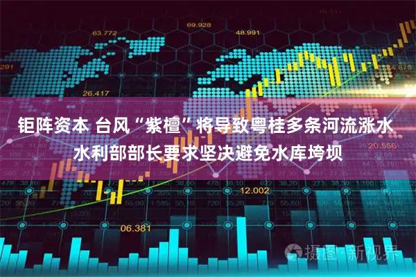 钜阵资本 台风“紫檀”将导致粤桂多条河流涨水 水利部部长要求坚决避免水库垮坝